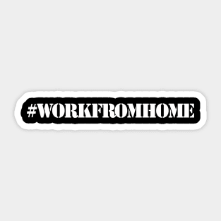 #WorkFromHome Sticker